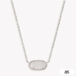 Kendra Scott Silver Pendant Necklace